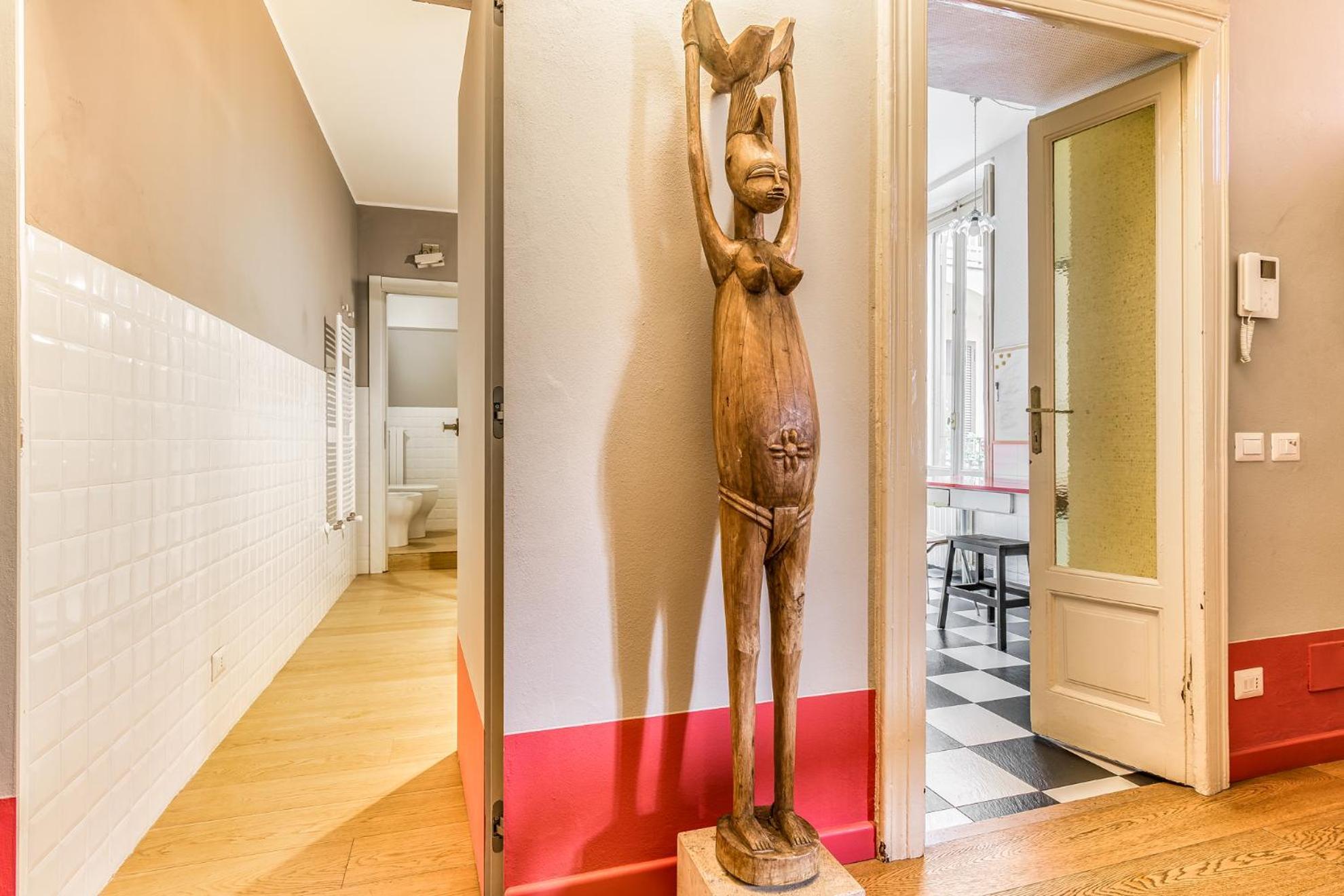 Appartamento In Brera Milano Via San Marco- 5Pax Milão Exterior foto